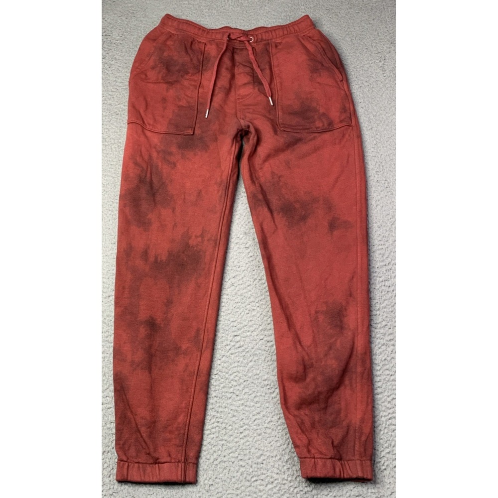 Hudson Sweatpant Womens Womens Size  XSmall Jogger Sweatpants Tie Dye Red Hudson